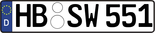 HB-SW551