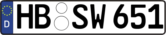 HB-SW651