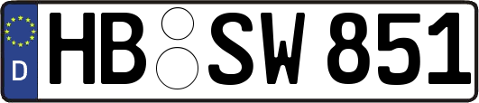 HB-SW851