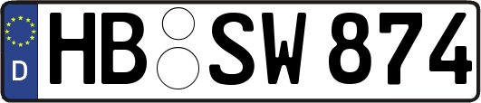 HB-SW874