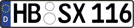 HB-SX116