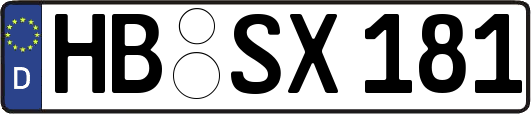 HB-SX181