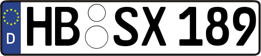 HB-SX189