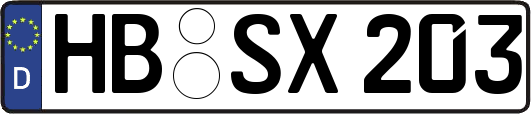 HB-SX203