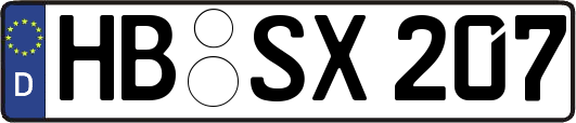 HB-SX207