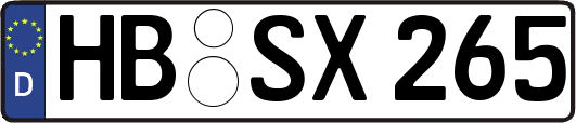 HB-SX265