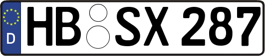 HB-SX287