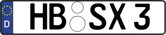 HB-SX3
