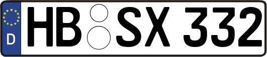 HB-SX332