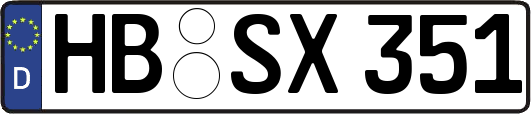 HB-SX351