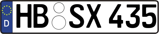 HB-SX435