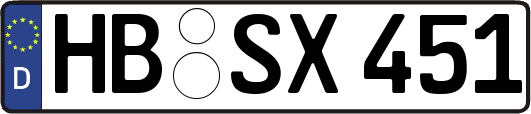 HB-SX451