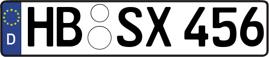 HB-SX456
