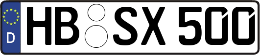 HB-SX500