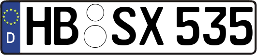 HB-SX535