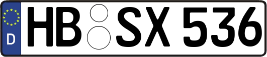 HB-SX536