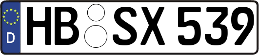 HB-SX539
