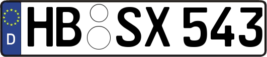 HB-SX543