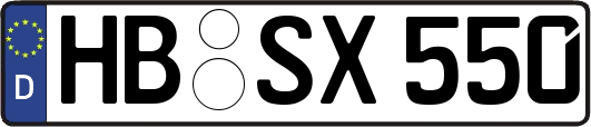 HB-SX550