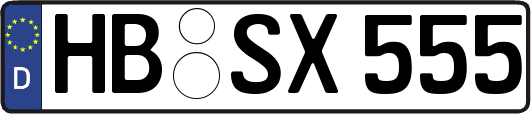HB-SX555