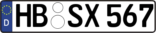 HB-SX567