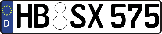 HB-SX575