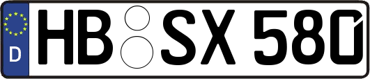 HB-SX580