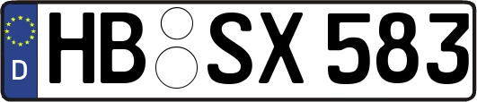 HB-SX583