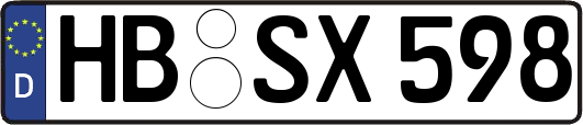 HB-SX598