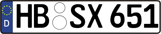 HB-SX651
