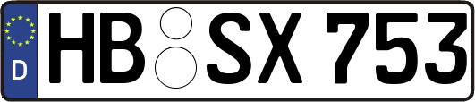 HB-SX753