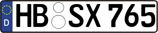 HB-SX765