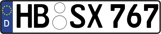 HB-SX767