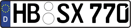 HB-SX770