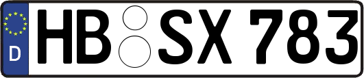 HB-SX783