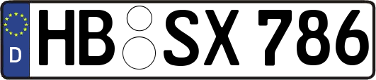 HB-SX786