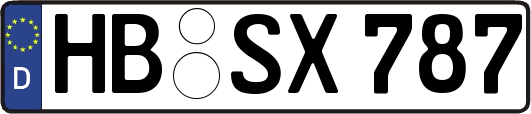 HB-SX787