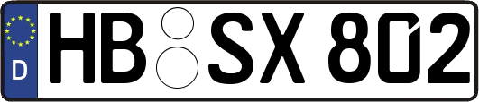 HB-SX802