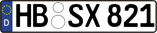 HB-SX821