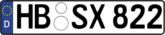HB-SX822
