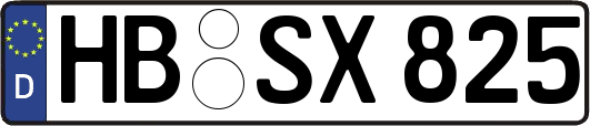 HB-SX825