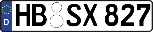 HB-SX827