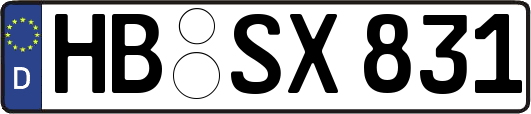 HB-SX831
