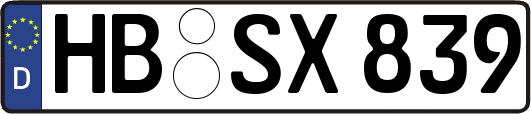 HB-SX839
