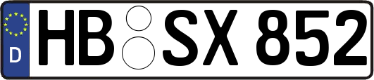 HB-SX852