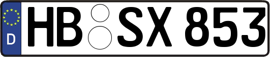 HB-SX853