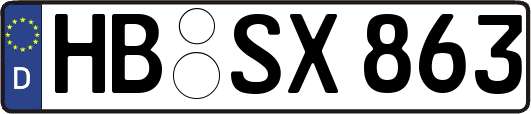 HB-SX863