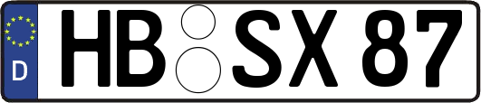 HB-SX87