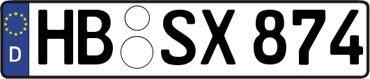 HB-SX874