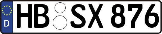 HB-SX876